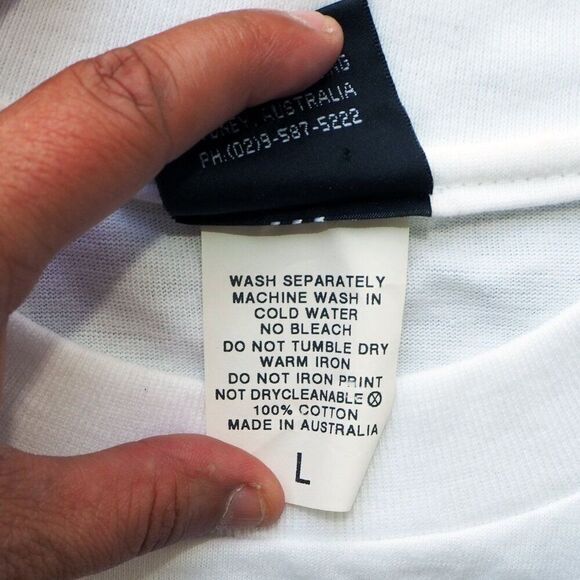 Harley-Davidson Vintage 1999 Morgan & Wacker Australia Short Sleeve Shirt Men's - Picture 4 of 9